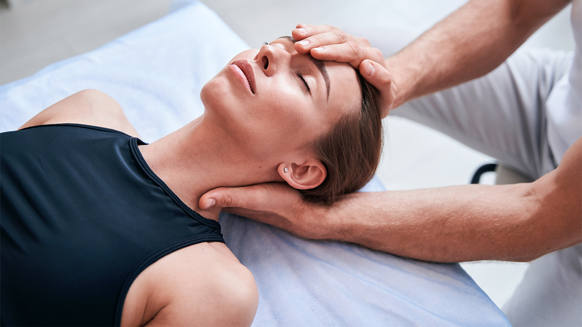 Neck pain and shoulder pain stretches and massage techniques